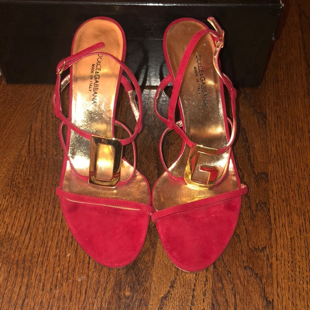 Dolce & Gabbana Strappy High Heel Sandals